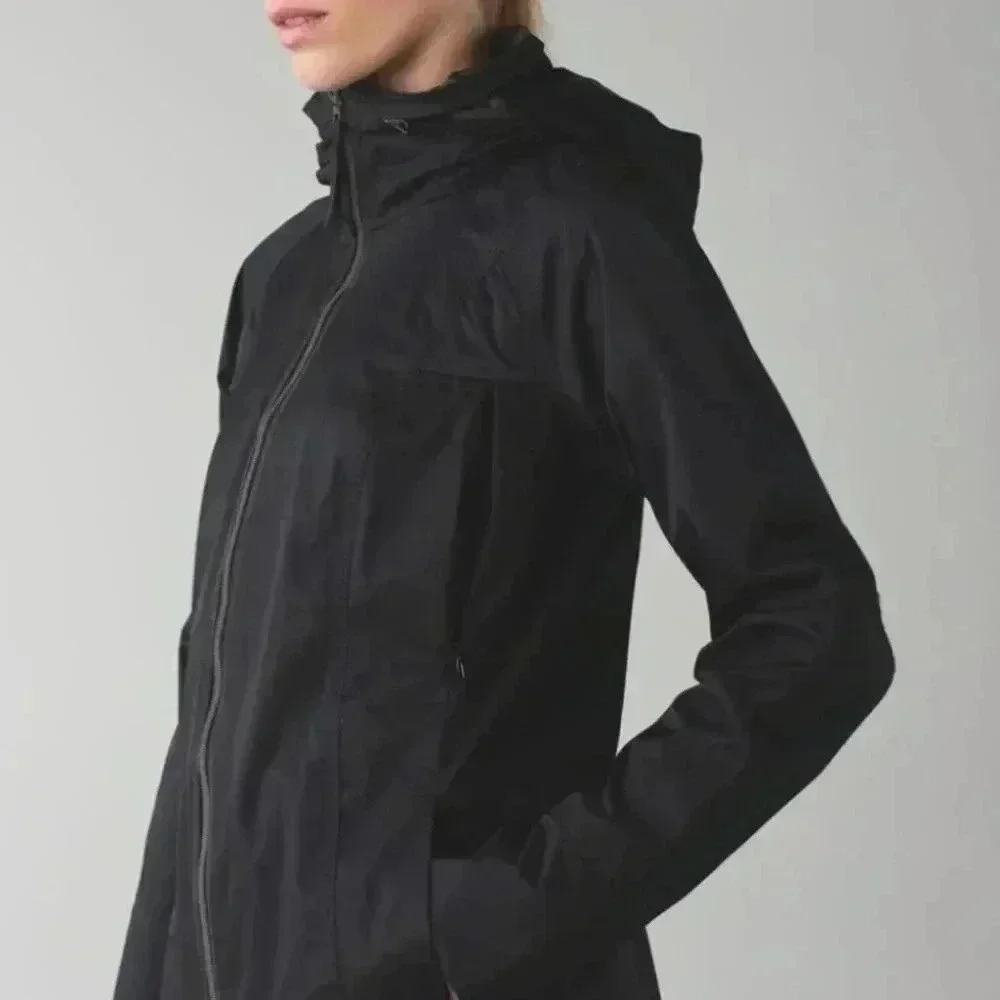 Lululemon Fo Drizzle Jacket w/ Camo Lining